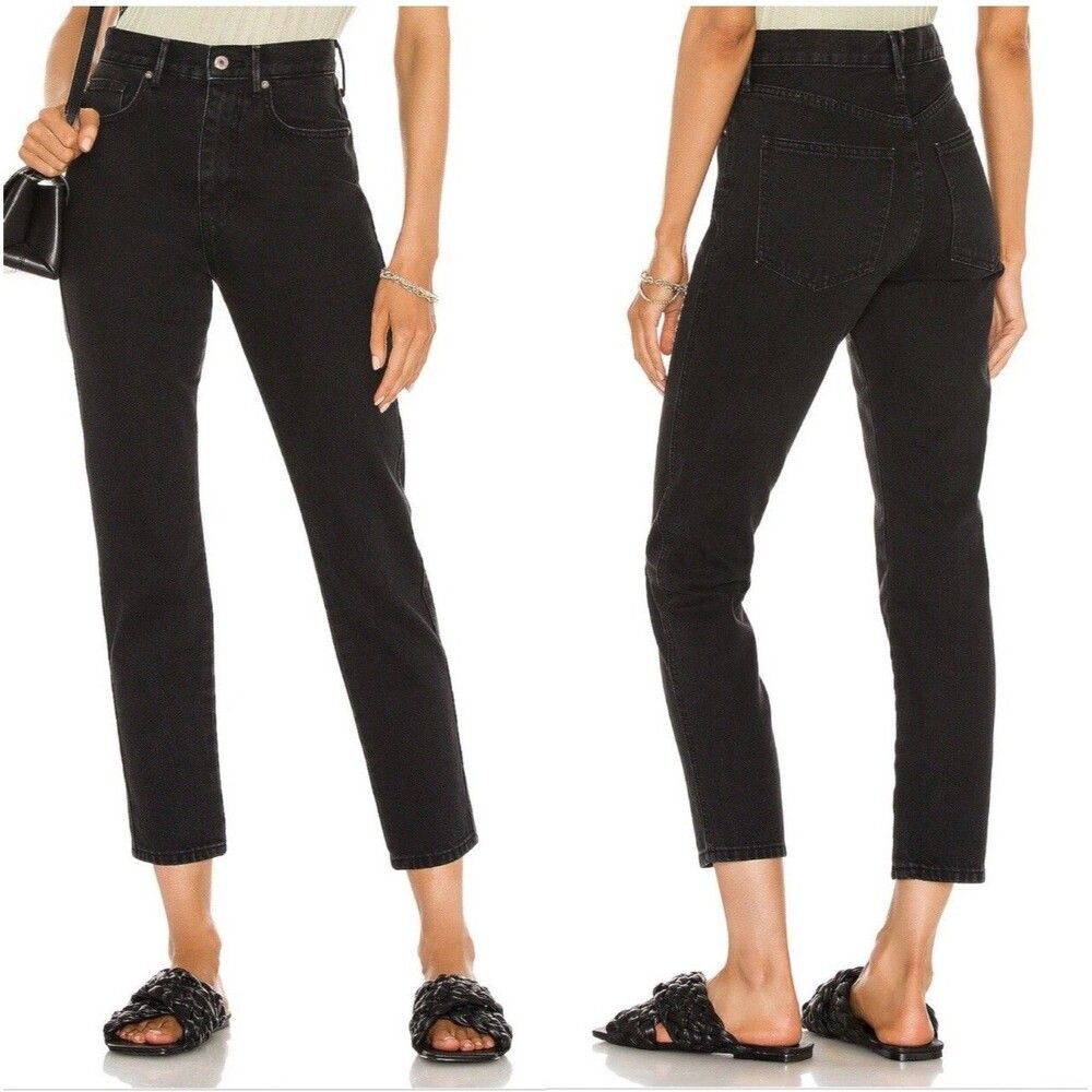 Free People We the Free Women's Black Out Stove Pipe Jean NWT Size 26
